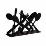 Metalen Servethouder – Bestekdesign