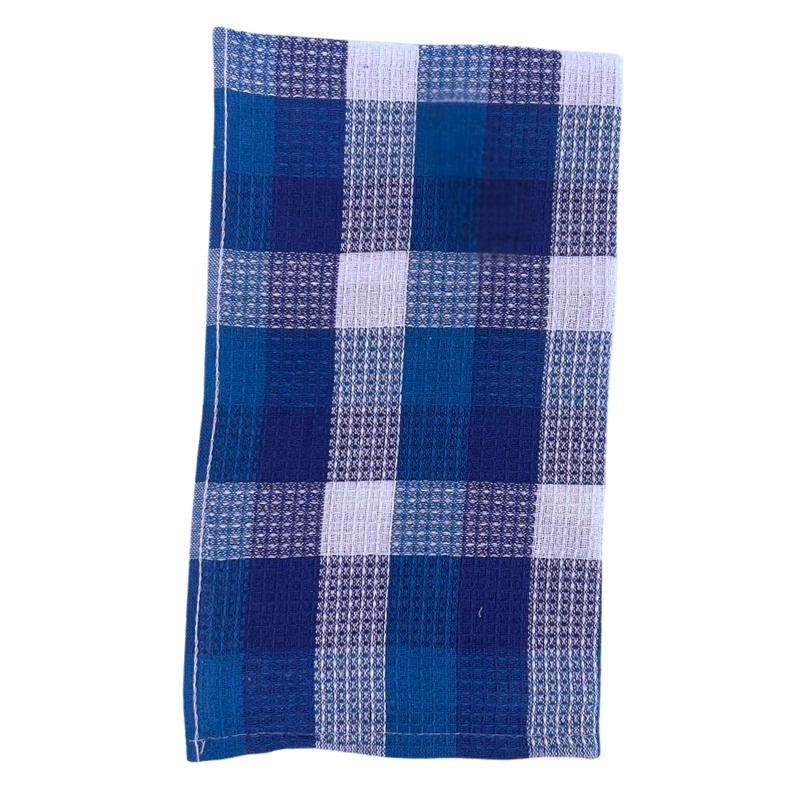 LS028 Keukendoek 40x60 cm met geruit patroon, absorberend en duurzaam