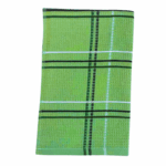 Keukendoek 42x68 cm met geruit patroon, absorberend en duurzaam