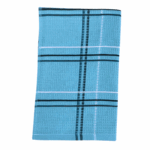 Keukendoek 42x68 cm met geruit patroon, absorberend en duurzaam