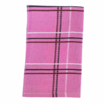 Keukendoek 42x68 cm met geruit patroon, absorberend en duurzaam