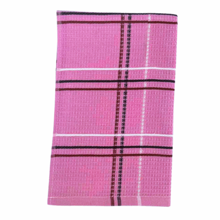 Keukendoek 42x68 cm met geruit patroon, absorberend en duurzaam