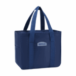 Donkerblauwe BRIVILAS lunchbag met hengsels en zijvak
