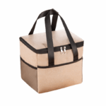 Lunchbag zonder isolatie met ritssluiting en handvatten – licht en praktisch ontwerp voor het meenemen van lunch of snacks.