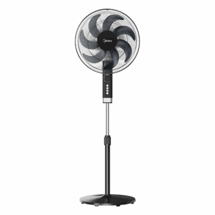 Midea Staande Ventilator 16 inch MFA164MB met 7 bladen en timer