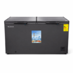Milexus diepvrieskist 16 cu.ft. 459 liter grijs – grote chest freezer met dubbele deksel
