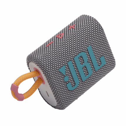 JBL Go 3 Draadloze Bluetooth Speaker in grijs met draaglus