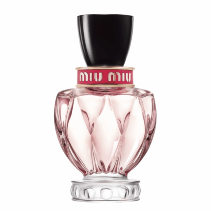 Miu Miu Twist Eau de Parfum fles 50 ml – frisse bloemige damesgeur met amber en mandarijntonen.