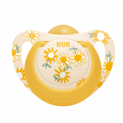 NUK Fopspeen Star Latex 6–18 Maanden – Zachte, natuurlijke en BPA-vrije fopspeen voor baby’s