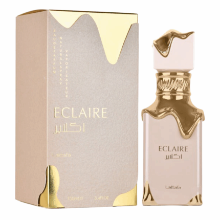 Lattafa Eclaire Eau de Parfum fles 100 ml – luxe damesgeur met vanille, amber en witte musk