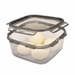 Ucsan Vierkant Lock & Fit Opslagbakje 2400 ml met luchtdicht klikdeksel