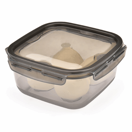 Ucsan Vierkant Lock & Fit Opslagbakje 2400 ml met luchtdicht klikdeksel