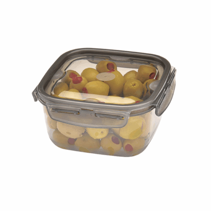 Ucsan Vierkant Lock & Fit Opslagbakje 700 ml met luchtdicht klikdeksel