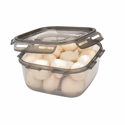 Ucsan Vierkant Lock & Fit Opslagbakje 1300 ml met luchtdicht klikdeksel