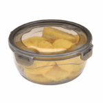 Ucsan Ronde Lock & Fit Opslagbakje 1900 mlmet luchtdicht klikdeksel en witte body