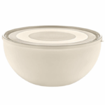 Ucsan Ronde Bewaarkom met Deksel 8.5 Liter – Frosted plastic bewaarkom met luchtdicht deksel