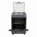 Mystic gasfornuis 24″ met 4 branders model MY-ST4Q924-PHEL-GY in grijs