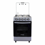 Mystic gasfornuis 24″ met 4 branders model MY-ST4Q924-PHEL-GY in grijs