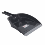 Fanatic Plastic Stofblik met Rubberen Rand – groen kunststof stofblik