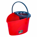 Fanatik dweilemmer met wringer 14 liter rood