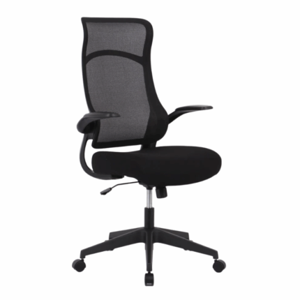 bureaustoel met mesh rugleuning van kennedy