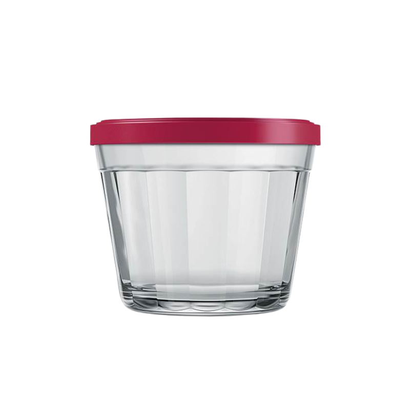 7891155054801 Nadir glazen bewaarbakje 350 ml met deksel – model 4110