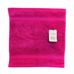 Mainstays badlapje oranje 30×30 cm – zachte washand – diverse kleuren-fuschia