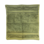 Mainstays badlapje oranje 30×30 cm – zachte washand – diverse kleuren-olive