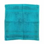 Mainstays badlapje oranje 30×30 cm – zachte washand – diverse kleuren-teal