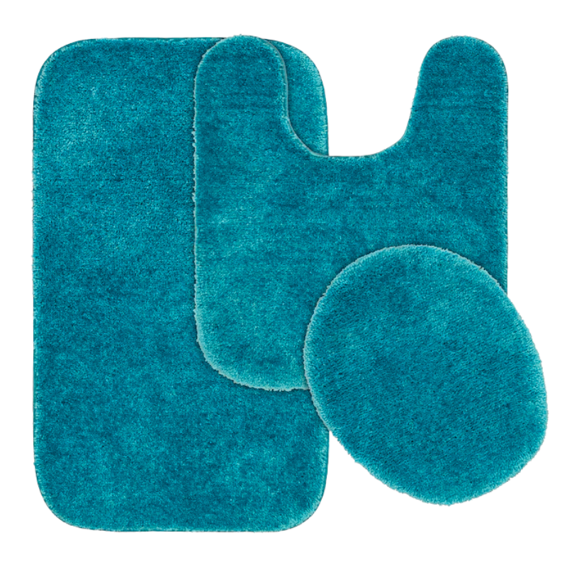 8809462413159 Modern Home Badmatset 3-Delig – aqua