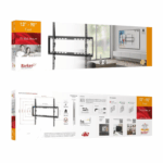 Barkan vaste tv-muurbeugel 13 tot 90 inch