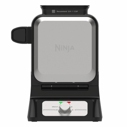 Ninja BW1001 NeverStick PRO verticale Belgische wafelijzer gesloten aanzicht