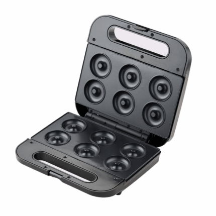 Premier Mini Donutmaker ED‑8994(B) met antiaanbakplaten en indicatielampjes