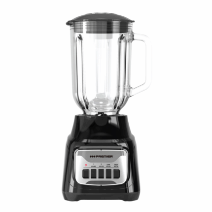 premier blender met glazen kan van 1.5 liter en 2 snelheden met pulsfunctie