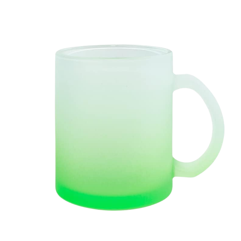 EY1035 Mat sublimatie mok met kleurovergang 7×9 cm in diverse kleuren