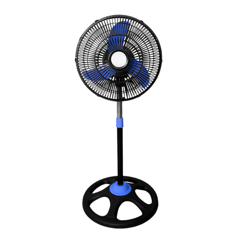 HSKR10ABSBL (1) omestar staande ventilator 10 inch blauw