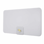 LAVA HD300 binnen-HDTV-antenne slank wit paneel VHF UHF ontvangstbeugel