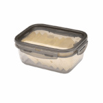 Ucsan rechthoekige Lock & Fit Opslagbakje 1000 ml met luchtdicht klikdeksel