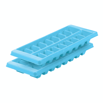 Ijsblokjesvorm – groene kunststof ijsblokjeshouder