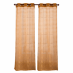 Isabella Vitrage Gordijn met Ringen 53"×90" Per Stuk - Diverse Kleuren - Afbeelding 2