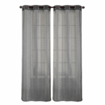 Isabella Vitrage Gordijn met Ringen 53"×90" Per Stuk - Diverse Kleuren - Afbeelding 9