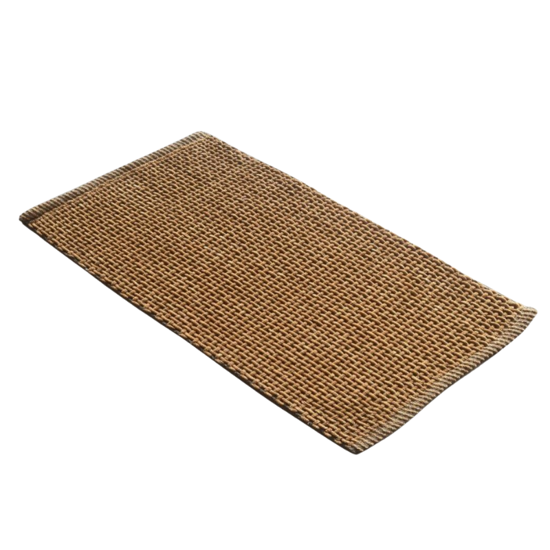 NBL1740X60BGE Soho badmat 40×60 cm in beige kleur – zachte, geweven badmat met antislip en sneldrogend materiaal voor de badkamer.