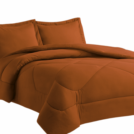 Modern Home 3-delige gevulde beddensprei set in Queen Size/KING SIZE – kleur – met beddensprei en 2 kussenslopen.