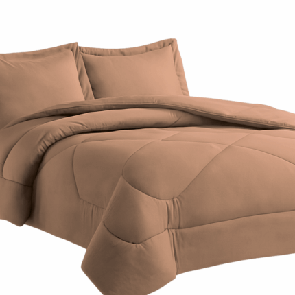 Modern Home 3-delige gevulde beddensprei set in Queen Size/KING SIZE – kleur – met beddensprei en 2 kussenslopen.