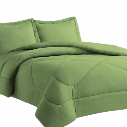 Modern Home 3-delige gevulde beddensprei set in Queen Size/KING SIZE – kleur – met beddensprei en 2 kussenslopen.