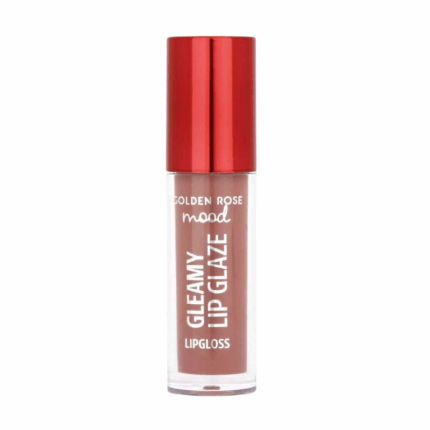Golden Rose Mood Gleamy Lip Glaze Lipgloss 201 Nude Kiss