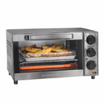 Hamilton Beach Sure-Crisp Air Fryer Toaster Oven met airfry-mand en bakblik