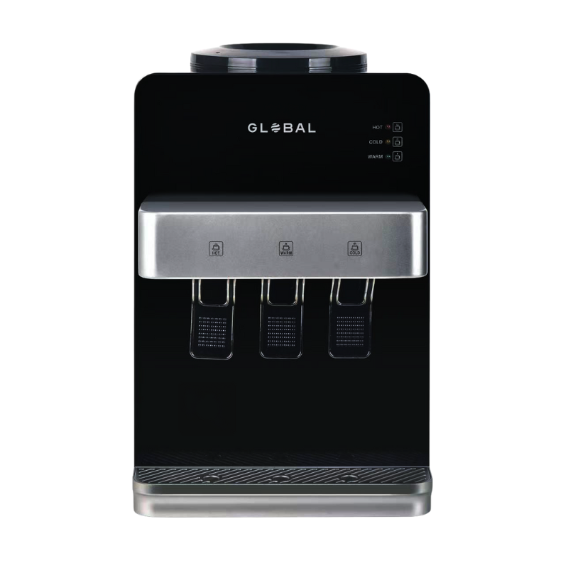 L0506001 Global Tafelmodel Waterdispenser Zwart