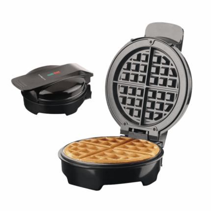 Sokany Ronde Wafelijzer 1000W – compact wafelapparaat met antiaanbaklaag