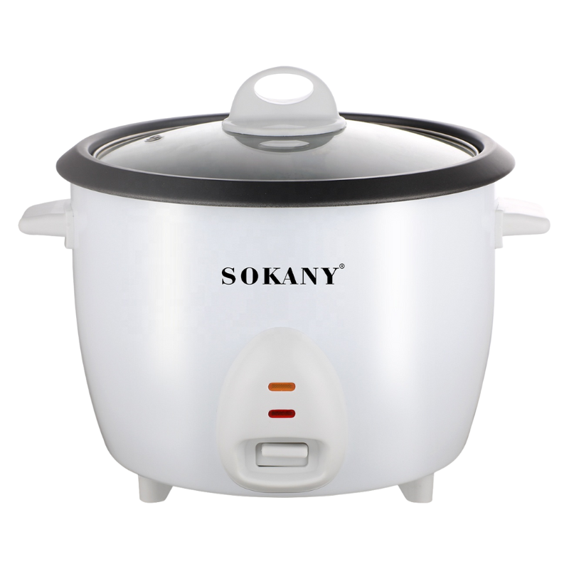 L0722125 Sokany Rijstkoker 2.2 Liter 900W– Elektrische rijstkoker met warmhoudfunctie - witte